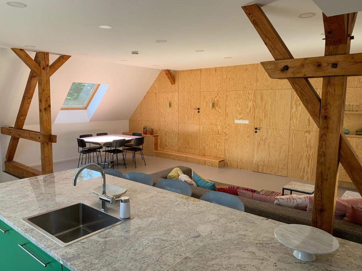 Ferienwohnung Fox Hostka  Exterior foto