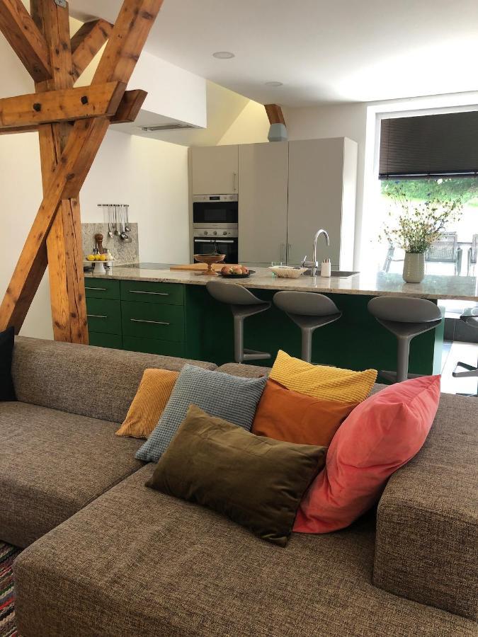 Ferienwohnung Fox Hostka  Exterior foto